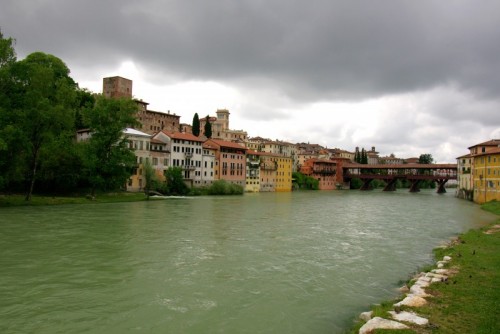 Bassano del Grappa - Panorama di Bassano dal Brenta