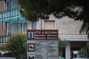 Un benvenuto a Spotorno