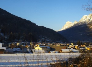 Una perla  ai piedi delle dolomiti