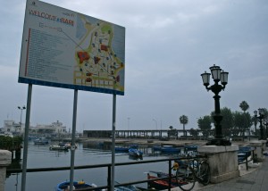 Benvenuti a Bari dal lungomare Crollalanza