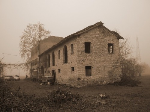 San Stino di Livenza - abbandonato nella nebbia San Stino di Livenza - abbandonato nella nebbia