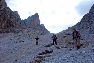 da Piz de Perez a Valdaora - Forcella 3 dita - sentiero n. 3