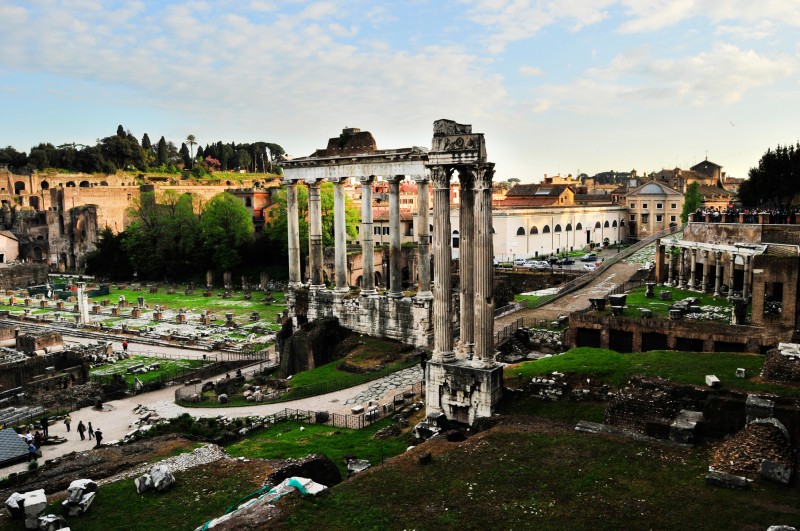 ''Tempio di Saturno'' - Roma
