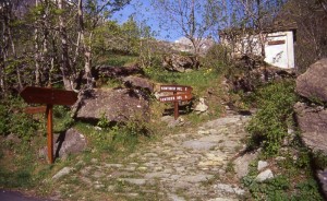 Ferrera Cenisio, sentiero che va verso il valico del Moncenisio