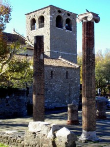 I resti della Basilica Forense
