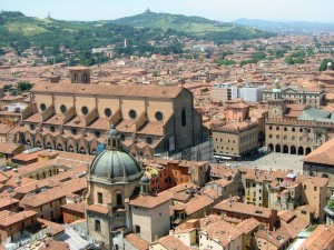 Panorama dalla torre Asinelli