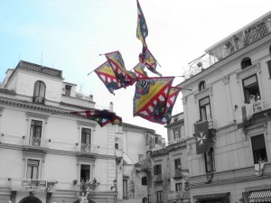 Al corteo delle Antiche Repubbliche Marinare…prima della Regata