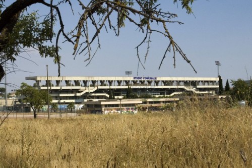 Caltanissetta - Lo Stadio in Giallo