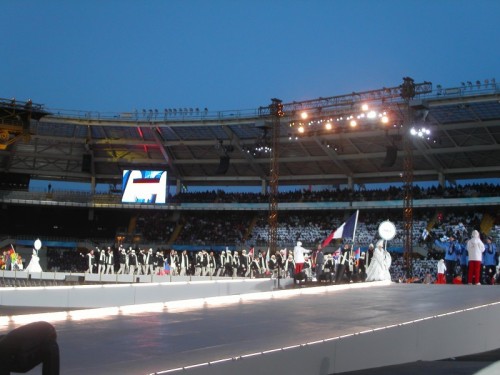 Torino - Torino: stadio olimpico, cerimonia di apertura dei giochi paralimpici