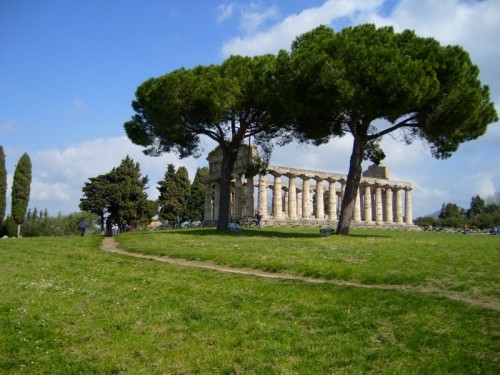 Capaccio - Il Tempio di Cerere - Paestum Capaccio - Il Tempio di Cerere - Paestum