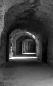 I sotterranei dell’anfiteatro