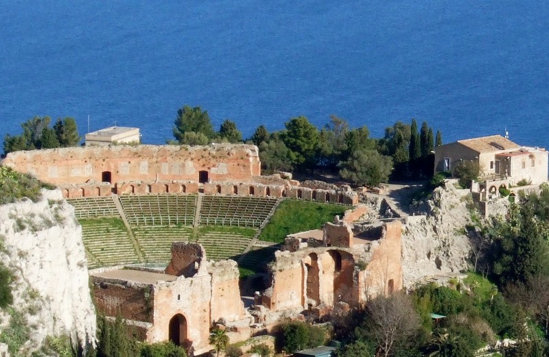 ''Teatro greco di Taormina (III sec. a.c.)'' - Taormina