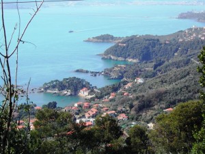 Panorama di Fiascherino.