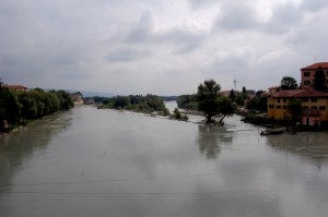 panorama sul fiume