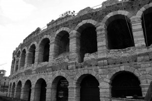 l’arena di Verona - anfiteatro nell’antichità