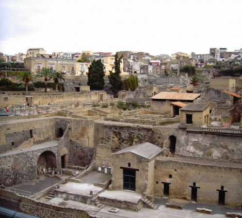 Ercolano - veduta scavi