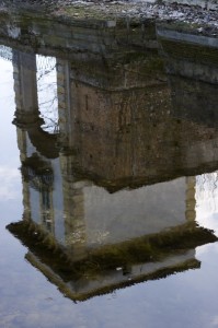 Particolare di Villa Gromo sul Naviglio