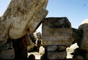 Selinunte - quel che resta di un tempio