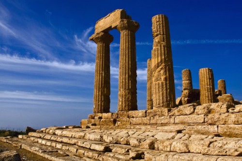 Agrigento - Colonne verso il cielo