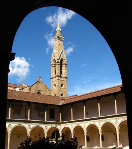 Firenze - Il campanile di Santa Croce
