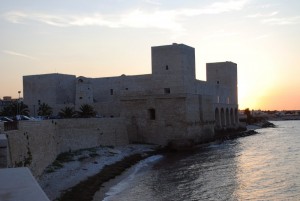 Castello Svevo al tramonto