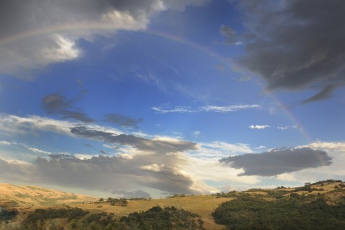 Tufara - L'arcobaleno tra le colline Tufara - L'arcobaleno tra le colline