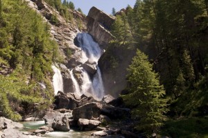 Cascata di Lillaz superiore