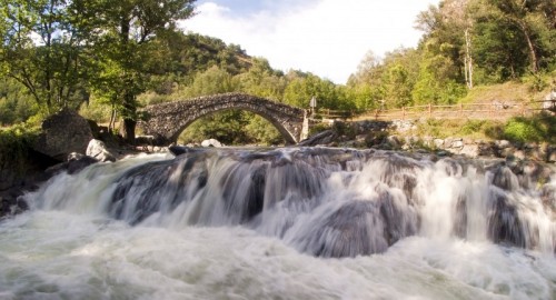 Challand-Saint-Victor - Cascata dei ponti romani Challand-Saint-Victor - Cascata dei ponti romani