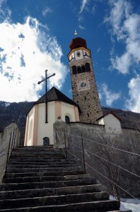 Al santuario della Madonna