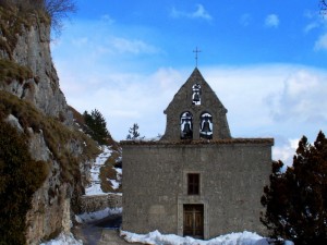 Il campanile della chiesetta del presepe