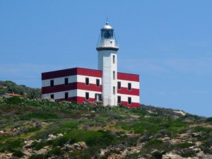 Faro alla Punta di Capel Rosso