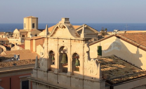 Siracusa - Tramonto sul campanile Siracusa - Tramonto sul campanile