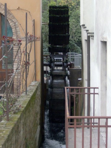 Treviso - Mulino sul Cagnan, ruota di destra Treviso - Mulino sul Cagnan, ruota di destra