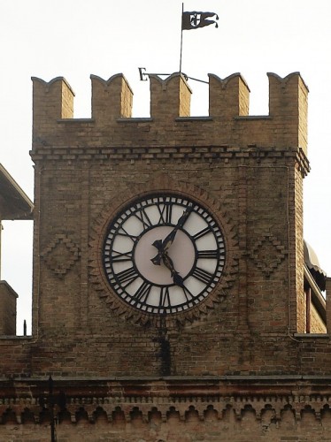 Fidenza - L'orologio della piazza Fidenza - L'orologio della piazza