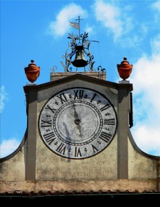 L’orologio della Villa Medicea