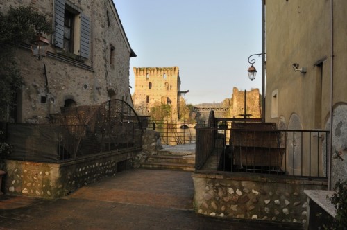 Valeggio sul Mincio - Tramonto sui mulini del borgo Valeggio sul Mincio - Tramonto sui mulini del borgo