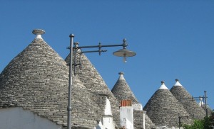 lampione sul trullo