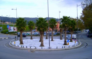 All’uscita della tangenziale