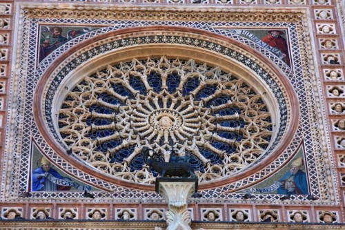 Orvieto - Rosone del Duomo Orvieto - Rosone del Duomo