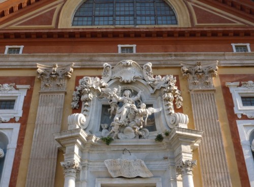 Genova - La statua dell'Assunta
