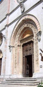 Portale Concattedrale SS Annunziata Todi
