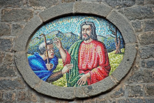 Tempio Pausania - Oculi con mosaico