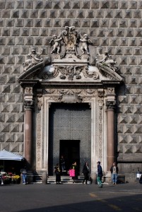 Portale della Chiesa del Gesù Nuovo a Napoli