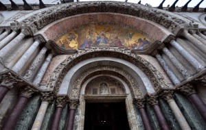 il “giudizio universale” in un mosaico a Venezia -