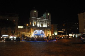 P.zza S. Ciro by night