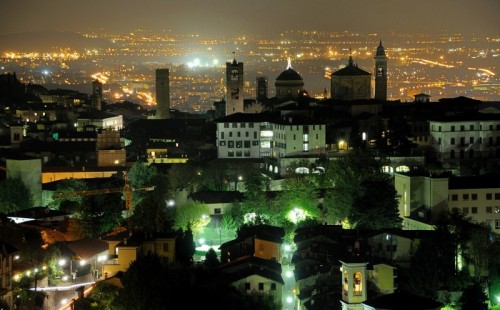 Bergamo - La Meraviglia notturna di Bergamo