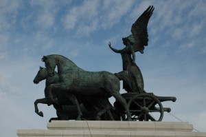 La quadriga detta della Vittoria Alata