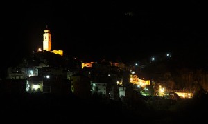 Castel Vittorio di notte