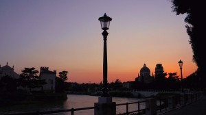 Tramonto sul Adige