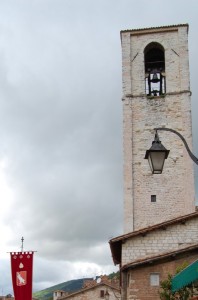 Il più bel campanile di Gubbio